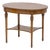 American Oval Walnut Occasional Table For Sale