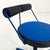Metal Adjustable Blue Desk Chair from Bieffeplast, 1980s For Sale - Image 7 of 11