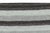 Early 21st Century Modern Striped Grey Flat-Weave Wool Rug by Doris Leslie Blau For Sale - Image 5 of 7