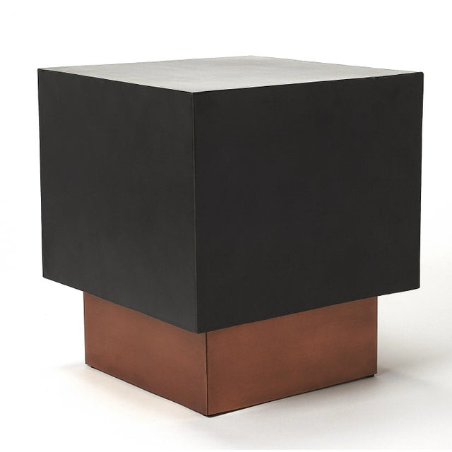 Contemporary Solomon Metal Bunching Table, Multi-Color For Sale - Image 3 of 5