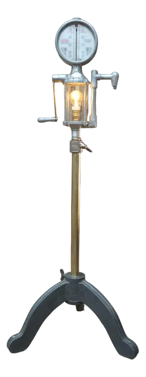 Industrial Floor Lamp, Italy, 1960