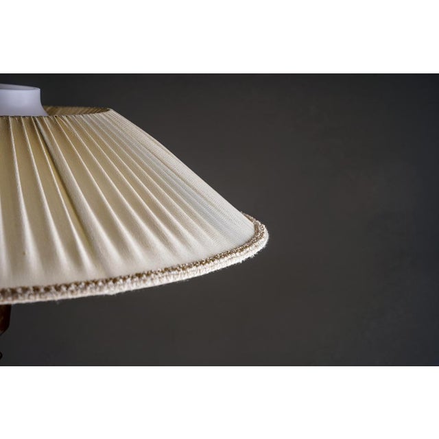 1950s Swedish Brass Table Lamp, 1950s For Sale - Image 5 of 14