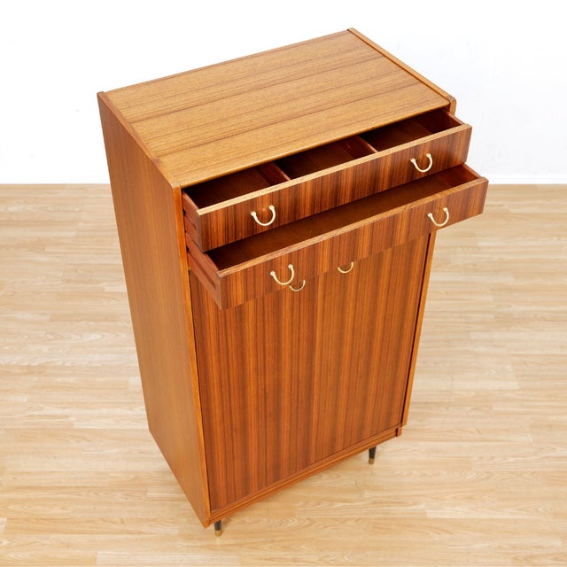 1960s 1960s Mid Century Armoire Coat Closet by E Gomme For Sale - Image 5 of 11