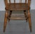 King Edward VII Stamped Crown Estate Captain's Armchair from O’Haines, High Wycombe For Sale - Image 12 of 18