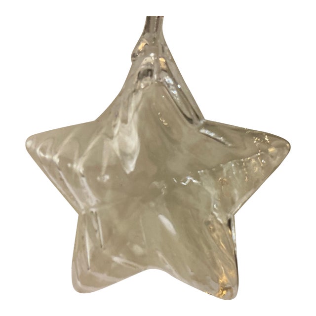 Steuben “Star” Christmas Tree Ornament For Sale