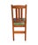 Antique Arts & Crafts Mission Oak Side Chair by L & Jg Stickley With Green Seat For Sale - Image 9 of 10
