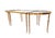 Mid 20th Century Mid-Century Baguès Bronze Doré Palmier Tripartite Coffee Table, Circa 1950 For Sale - Image 5 of 16