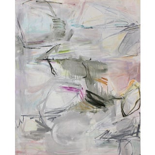 Large Abstract Oil Painting by Trixie Pitts "In the Rockies" For Sale