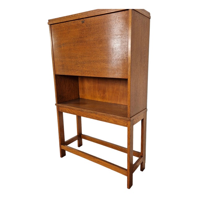Art Deco Cabinet in Oak, 1930s For Sale