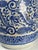 19th Century Moroccan Hand Painted Blue and White Ceramic Vase, 1890s For Sale - Image 10 of 12