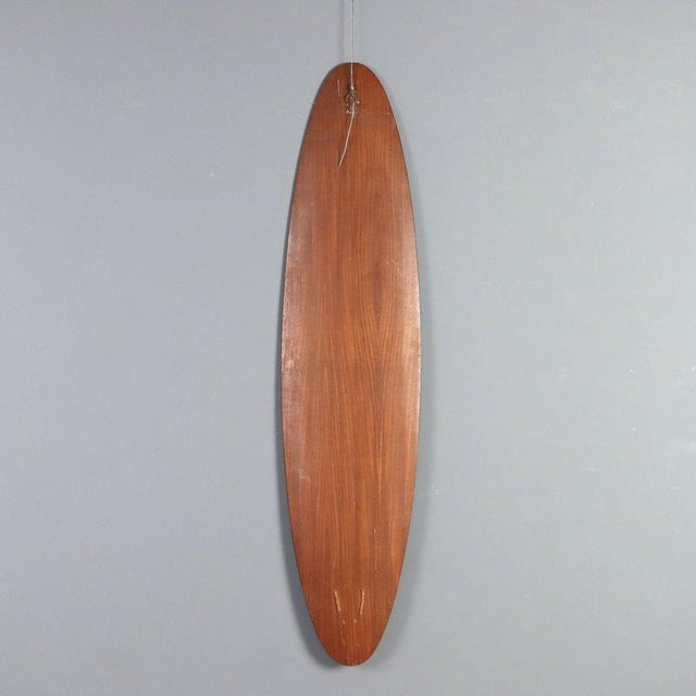 Vintage Mirror with Teak Frame, 1960s For Sale - Image 9 of 10