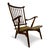 Dutch Stick Back and Rush Seat attributed to De Ster Gelderland, 1950s For Sale - Image 18 of 18