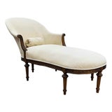 Antique French Louis XVI Chaise Lounge For Sale