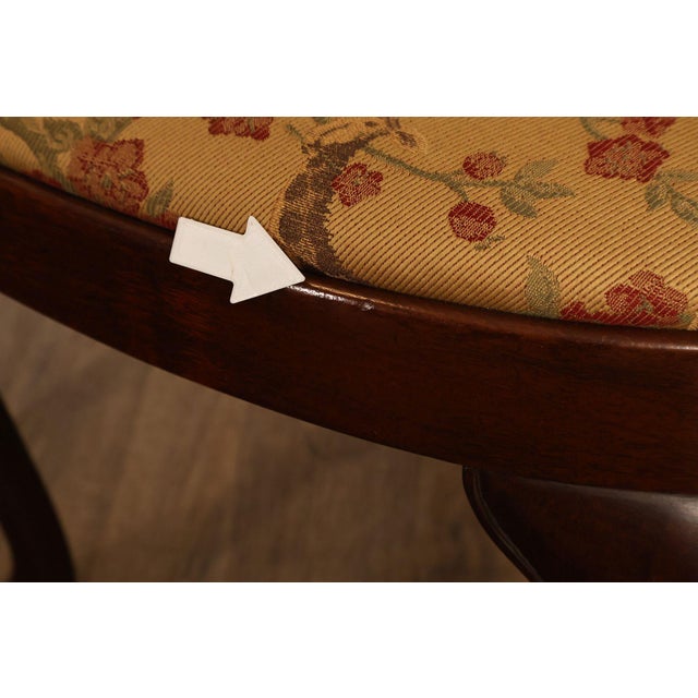 Kittinger Colonial Williamsburg Georgian Style Set Of Six Mahogany Side Dining Chairs CW-146 For Sale - Image 18 of 18