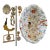 Sherle Wagner Handpainted Sink and Accessories For Sale