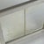 Vintage Primitive Distressed Square Wall Mirror in White Painted Wooden Frame For Sale In New York - Image 6 of 6