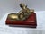 1980s Vintage Hollywood Regency Brass Ram Wood Decor Box For Sale - Image 5 of 8