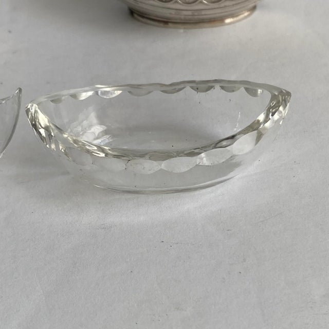 Sterling Silver Salt Cellars Norwegian Viking Ship Theodor Olsen Norway For Sale - Image 12 of 12