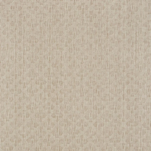 Contemporary Sample - Schumacher Essex Wallpaper in Champagne For Sale - Image 3 of 3