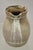 Traditional Antique Primitive Stoneware Salt Glazed 8" Bulbous Water Pitcher With Handle For Sale - Image 3 of 11