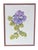 Shabby Chic Original Botanical Flower Watercolor Painting Framed and Signed For Sale - Image 3 of 12