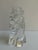 Baccarat "Aladdin" Pattern Vintage Signed 6.25"h Single Light Art Deco Candlestick Made in France For Sale - Image 13 of 16