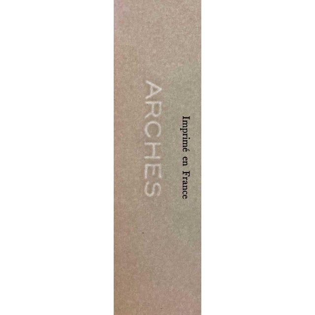 Modern Modern Max Ernst Lithograph Original Numbered Limited Ed. 199 with Archival Frame For Sale - Image 3 of 10