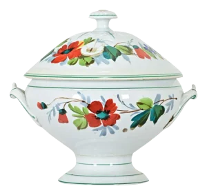 French 19th Century Luneville Pottery Tureen