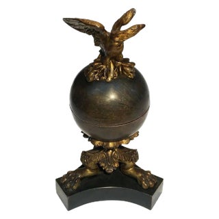 Bronze Inkwell from H. Luppens & Co, Bruxelles, Belgium For Sale