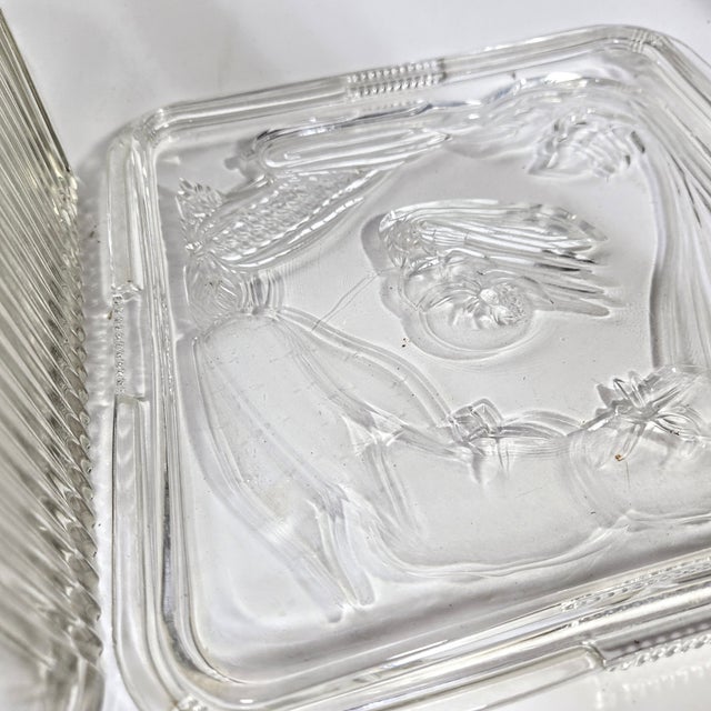 Transparent Bountiful Harvest Sculpted Casserole Dish For Sale - Image 8 of 12