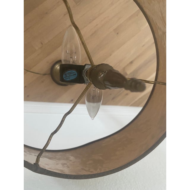 Metal 1990s John-RIchard Brass Candelstick Lamp For Sale - Image 7 of 13