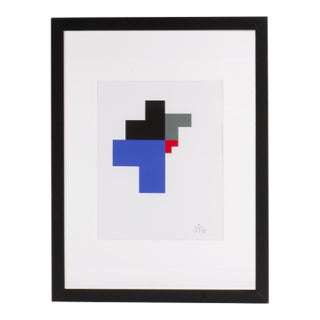 1995 “Konstruktion and Intuition” Serigraph Print by Anton Stankowski For Sale