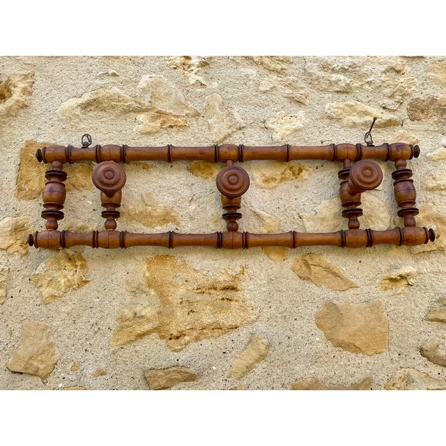 Vintage Wall Mount Coat Rack with Swivel Arms, 1890s For Sale - Image 16 of 18