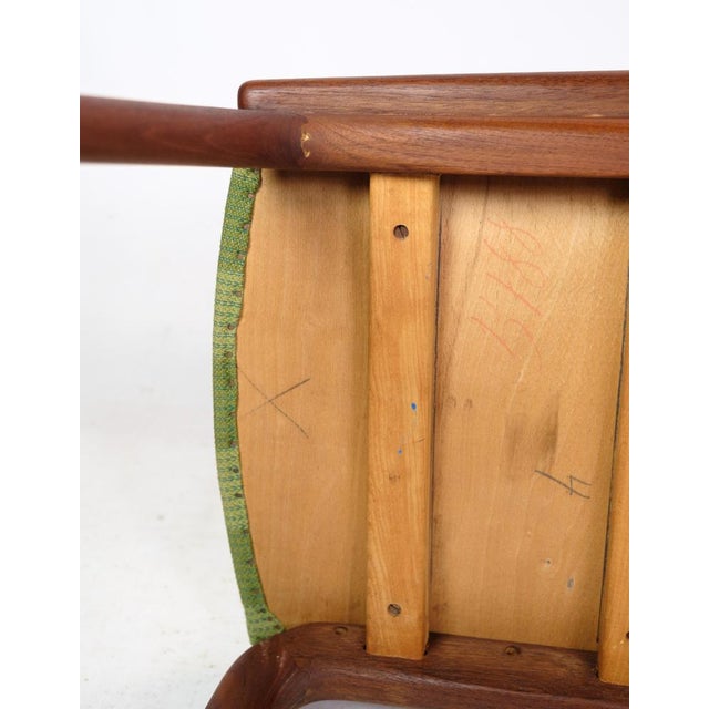 Wood Teak Model Boomerang Dining Chairs by Alfred Christensen for Slagelse Møbelfabrik, 1960, Set of 4 For Sale - Image 7 of 12