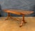 Traditional Spanish Drop-Leaf Writing Table with Leather Top, Mid-20th Century For Sale - Image 3 of 10