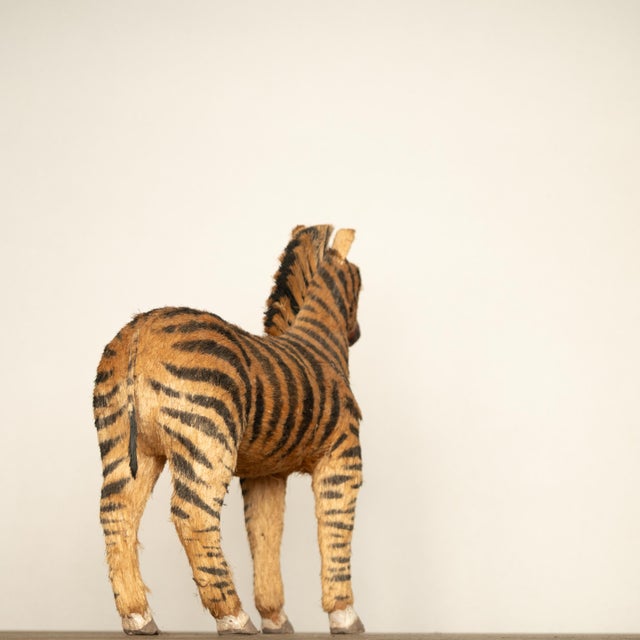 Zebra Sculpture in Synthetic Material, 1970s For Sale - Image 10 of 13