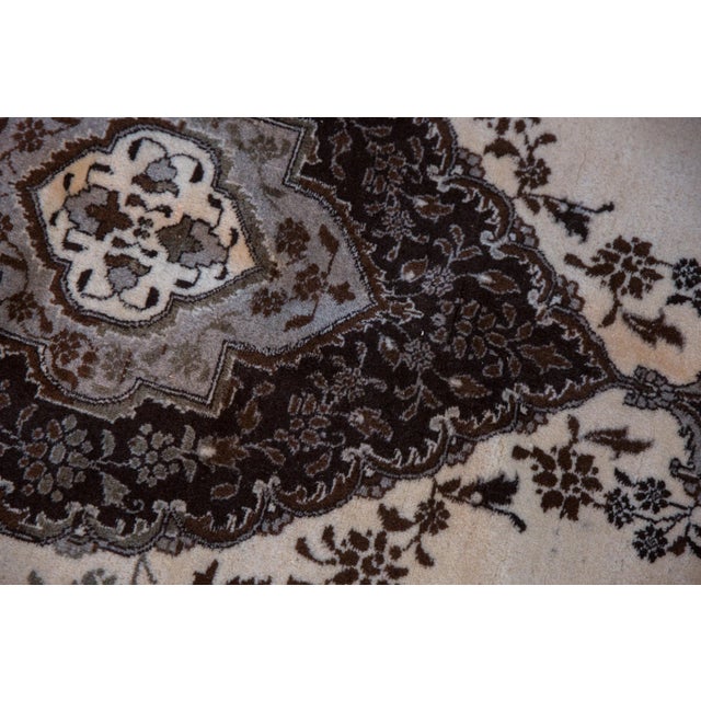 Persian Vintage Tabriz Rug - 6'6" X 9'2" For Sale - Image 3 of 12