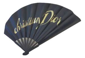 Black and Gold Fan by Christian Dior for Christian Dior, 2007