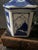 Blue and White Chinoiserie Hexagon Shaped Tea Canister Grand Millennial Decor For Sale - Image 4 of 8