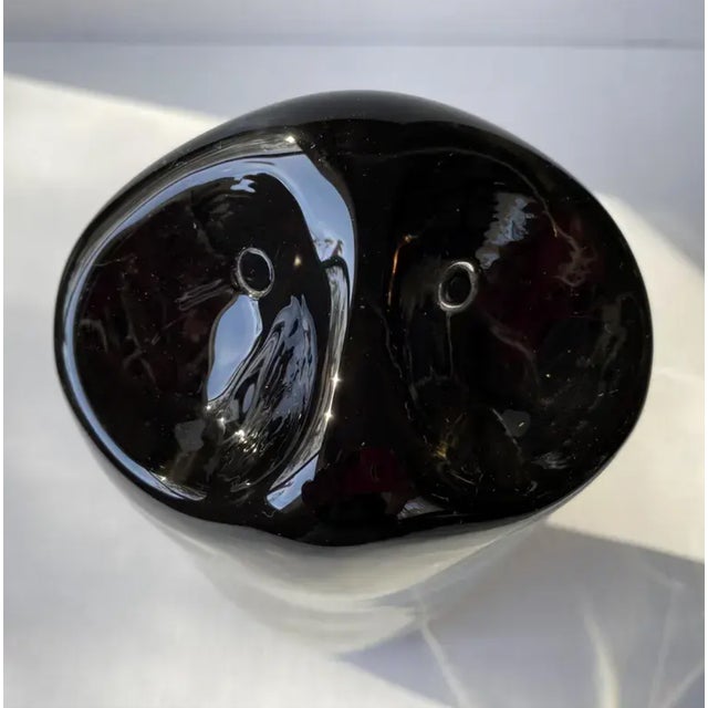 Large Signed Livio Seguso Murano Sommerso Glass Owl Sculpture, 1970s For Sale In Phoenix - Image 6 of 14