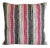 Custom-tailored pillow in vintage/unused designer French cotton-blend textile depicting a wonderful modern stripe design....