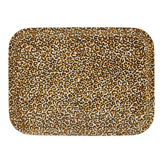Spode Creatures Of Curiosity Birch Tray 10.6"x8", Leopard For Sale