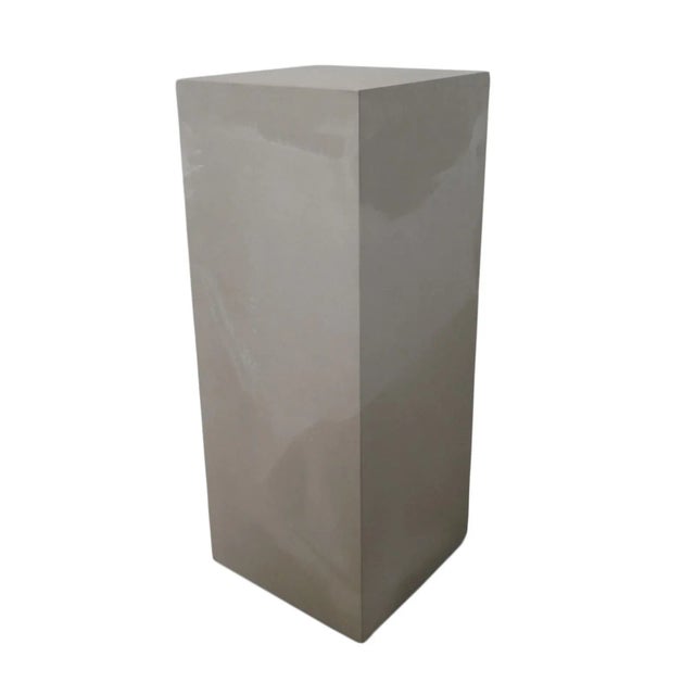 Cement Resin Pedestal Stand For Sale - Image 4 of 5