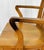 Brown Antique Quartersawn Oak Library Bankers Desk Arm Chair For Sale - Image 8 of 10