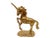 Unique brass unicorn figurine is great for your home decor, nursery room decor, or add it to your collection. in great...