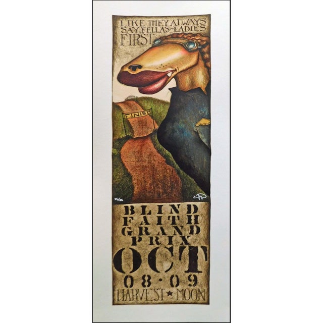 Markus Pierson "Blind Faith Suite-Man & Woman" Hand Signed Limited Ed. Fine Art For Sale In Denver - Image 6 of 10