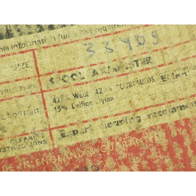 English Flower Power Rug, 1970s For Sale - Image 10 of 11