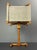 Mid-Century Modern Scandinavian Pine Table Lamp with Square Fabric Shade, 1970s For Sale - Image 12 of 15