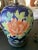 Vintage Chinoiserie Hand Painted Peonies Ginger Jar Lamp For Sale - Image 12 of 12
