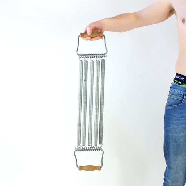 1970s Vintage Work-Out Equipment, Former Czechoslovakia, 1970s For Sale - Image 5 of 7